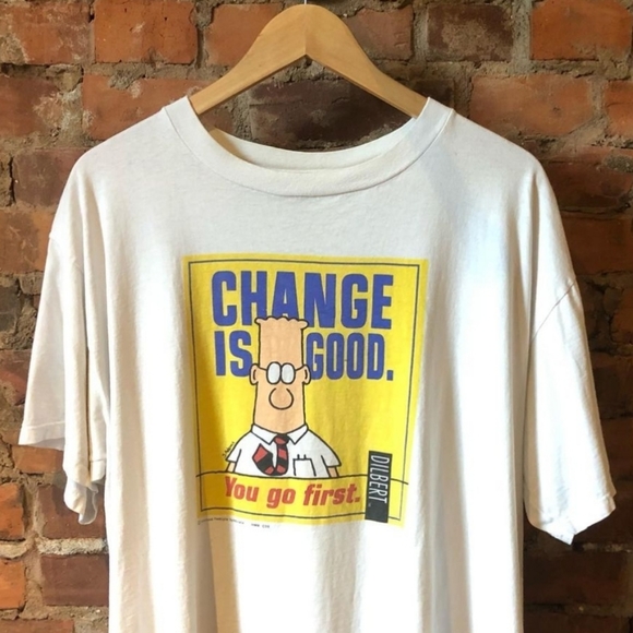 Vintage Dilbert T-shirt - Picture 2 of 4